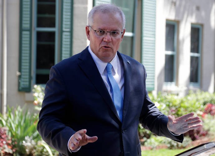 Scott Morrison this week banned arrivals from India, which is recording thousands of new cases. 