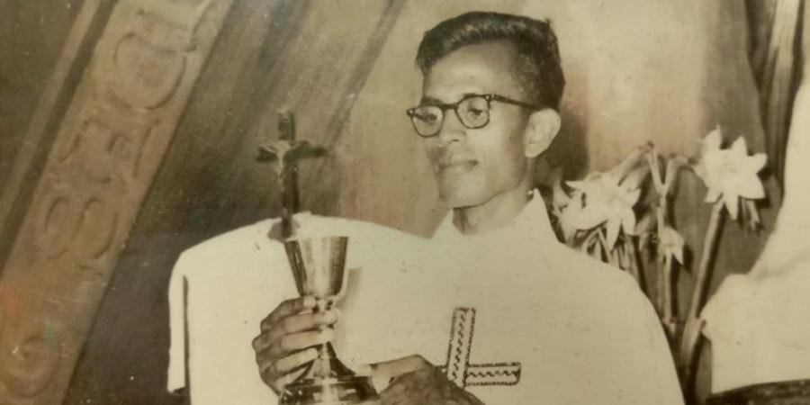 Father Stan Swamy left Tiruchy to Dindigul to study in a priesthood college. From there, he moved to Manila in the Philippines where he completed his priesthood in 1970