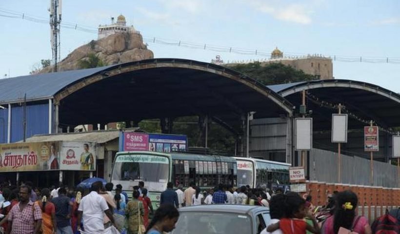 Remodelling of Chathiram Bus Stand in Tiruchi yet to begin