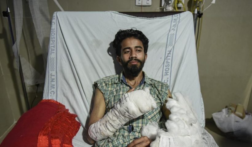 asir Chaman, 22, was in his house at 5.30pm on December 15 when his phone started buzzing with messages about violent protests in Delhi’s Jamia Millia Islamia. Over the next couple of hours, the messages kept coming in -- including videos and images of police excesses against students in Delhi. “We could see policemen barging into the college and a mosque. They used tear gases and lathis on students,” said Chaman, a second-year law student at Aligarh Muslim University