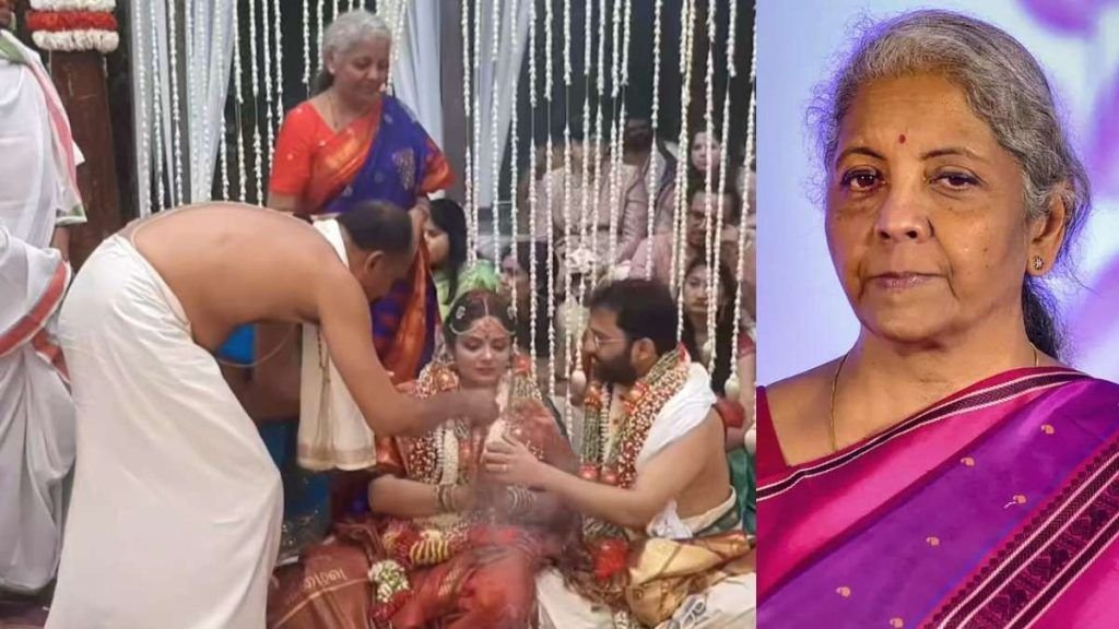 Nirmala Sitharaman's daughter gets married in Bengaluru.